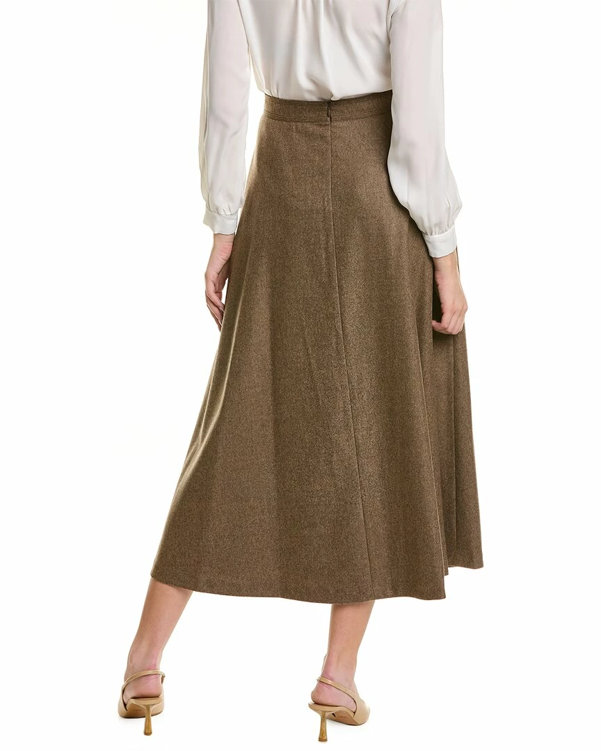 Lafayette 148 New York Sumner Wool-Blend Maxi Skirt Women Skirts - Image 2
