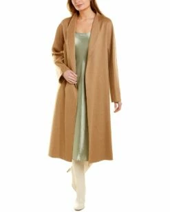 Lafayette 148 New York Ryland Cashmere Coat Women Sweaters & Knits