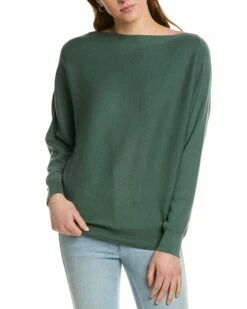 Lafayette 148 New York Asymmetric Silk-Blend Sweater Women Sweaters & Knits