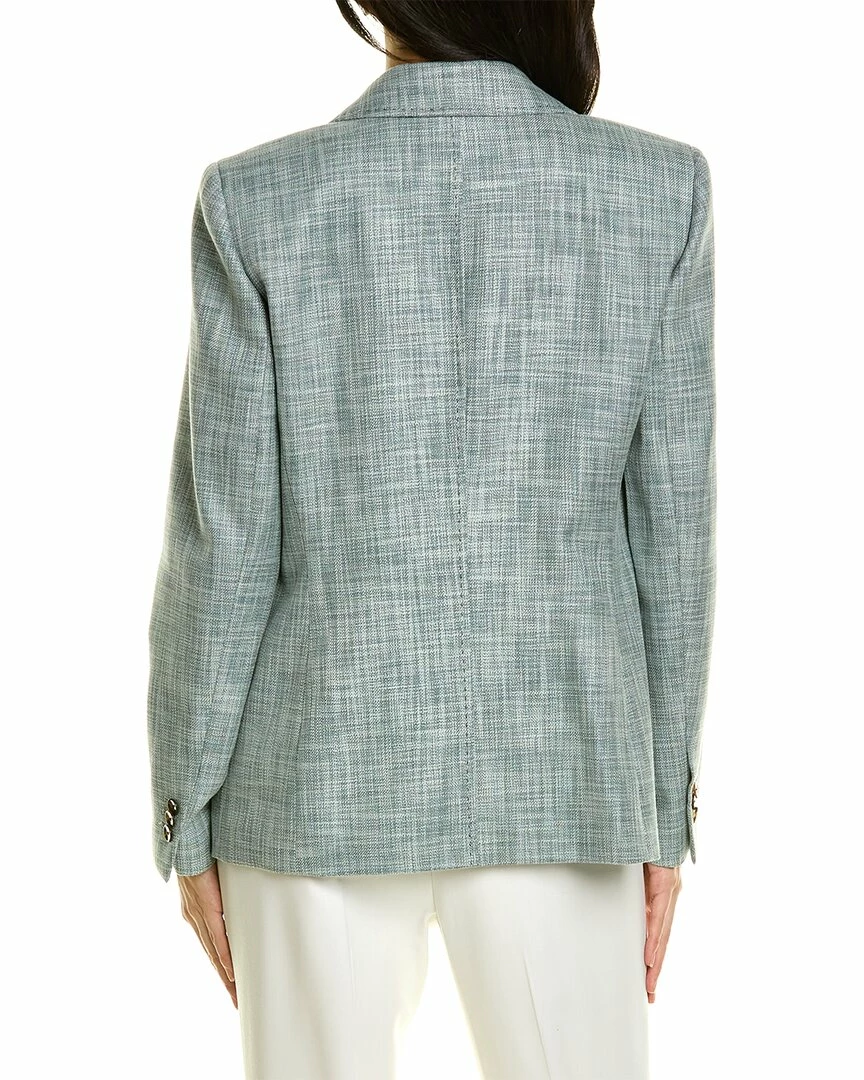 Lafayette 148 New York Loro Piana Carter Wool & Silk-Blend Jacket Women Suits & Separates - Image 2
