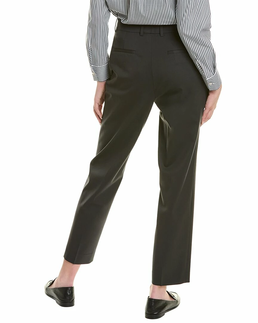 Lafayette 148 New York Clinton Wool-Blend Ankle Pant Women Pants - Image 2