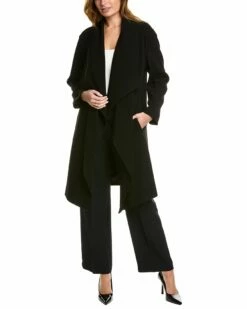 Lafayette 148 New York Prestige Wave Wool-Blend Jacket Women Outerwear