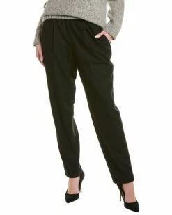 Lafayette 148 New York Ashland Wool-Blend Ankle Pant Women Pants