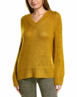 Lafayette 148 New York Raglan Alpaca & Silk-Blend Sweater Women Sweaters & Knits