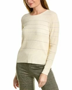 Lafayette 148 New York Ribbed Sweater Women Sweaters & Knits