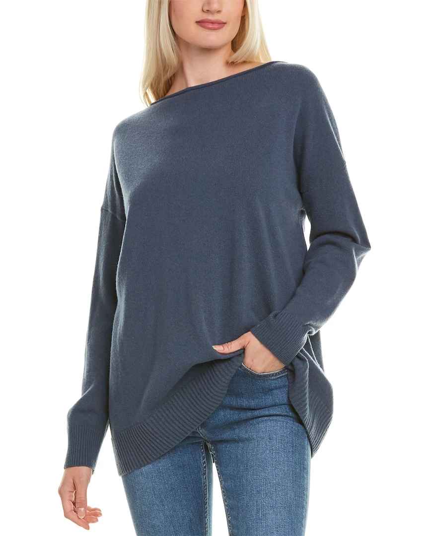 Lafayette 148 New York Relaxed Wool & Cashmere-Blend Pullover Women Sweaters & Knits