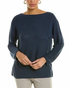 Lafayette 148 New York Ottoman Stitch Sweater Women Sweaters & Knits
