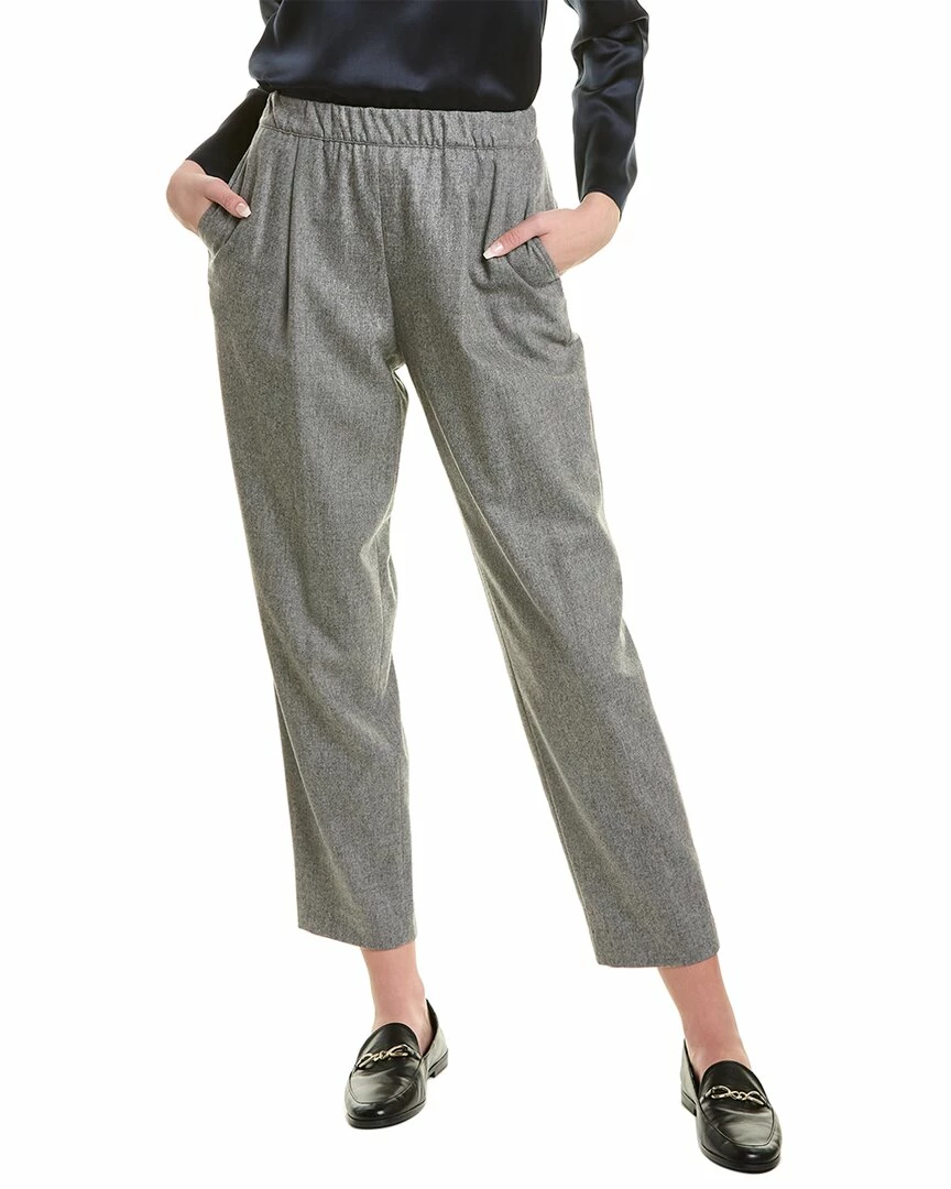 Lafayette 148 New York Ashland Wool-Blend Ankle Pant Women Pants