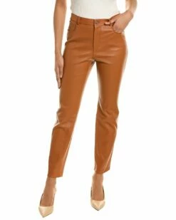 Lafayette 148 New York Reeve Leather Pant Women Pants