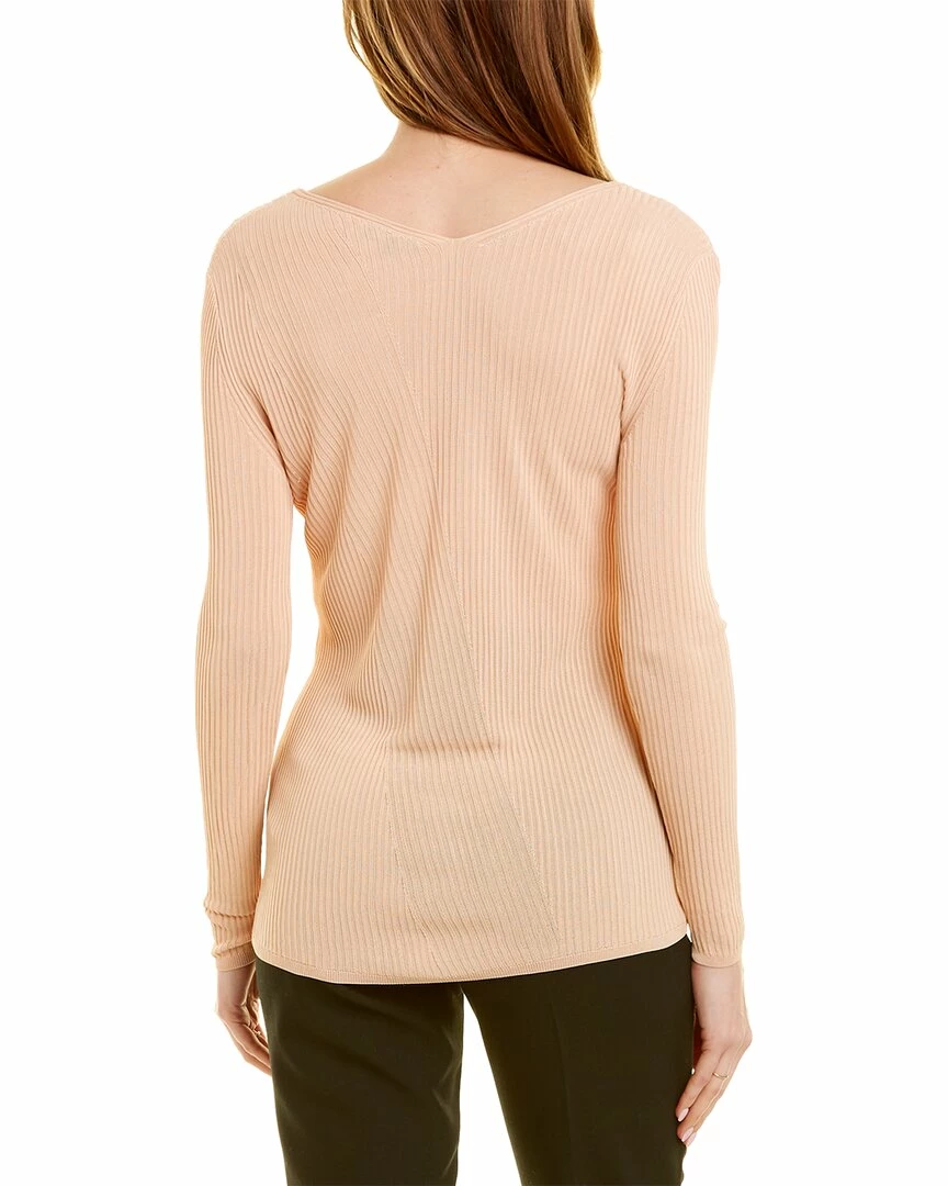 Lafayette 148 New York Diagonal Rib Sweater Women Sweaters & Knits - Image 2