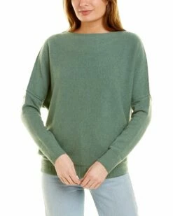 Lafayette 148 New York Bateau Neck Wool Sweater Women Sweaters & Knits