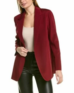 Lafayette 148 New York Fabien Silk-Blend Blazer Women Suits & Separates