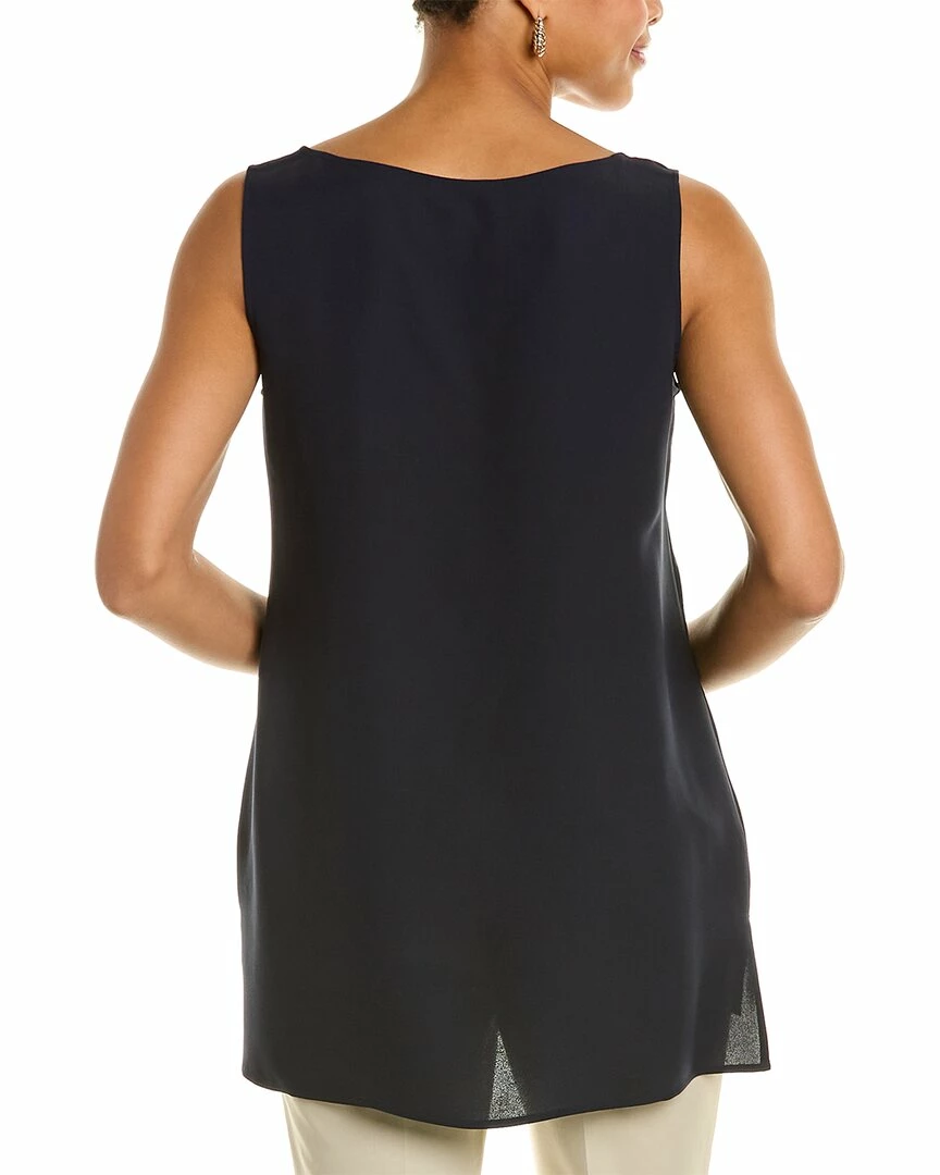 Lafayette 148 New York Ruthie Silk Blouse Women Tops - Image 2