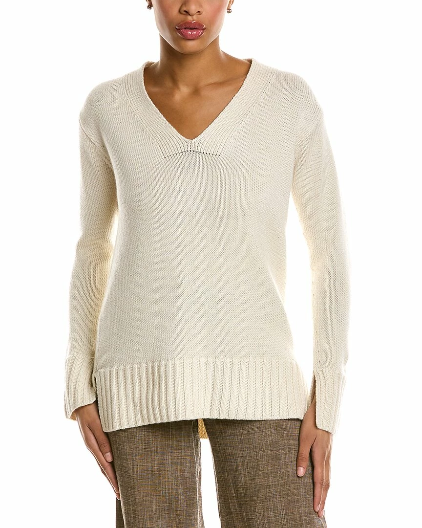Lafayette 148 New York Smoothspun Silk & Cashmere-Blend Sweater Women Sweaters & Knits