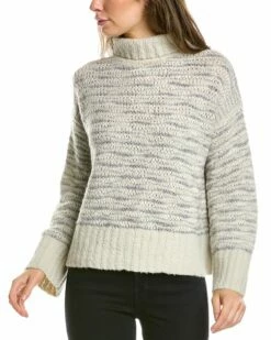Lafayette 148 New York Chunky Open Stitch Cashmere-Blend Sweater Women Sweaters & Knits
