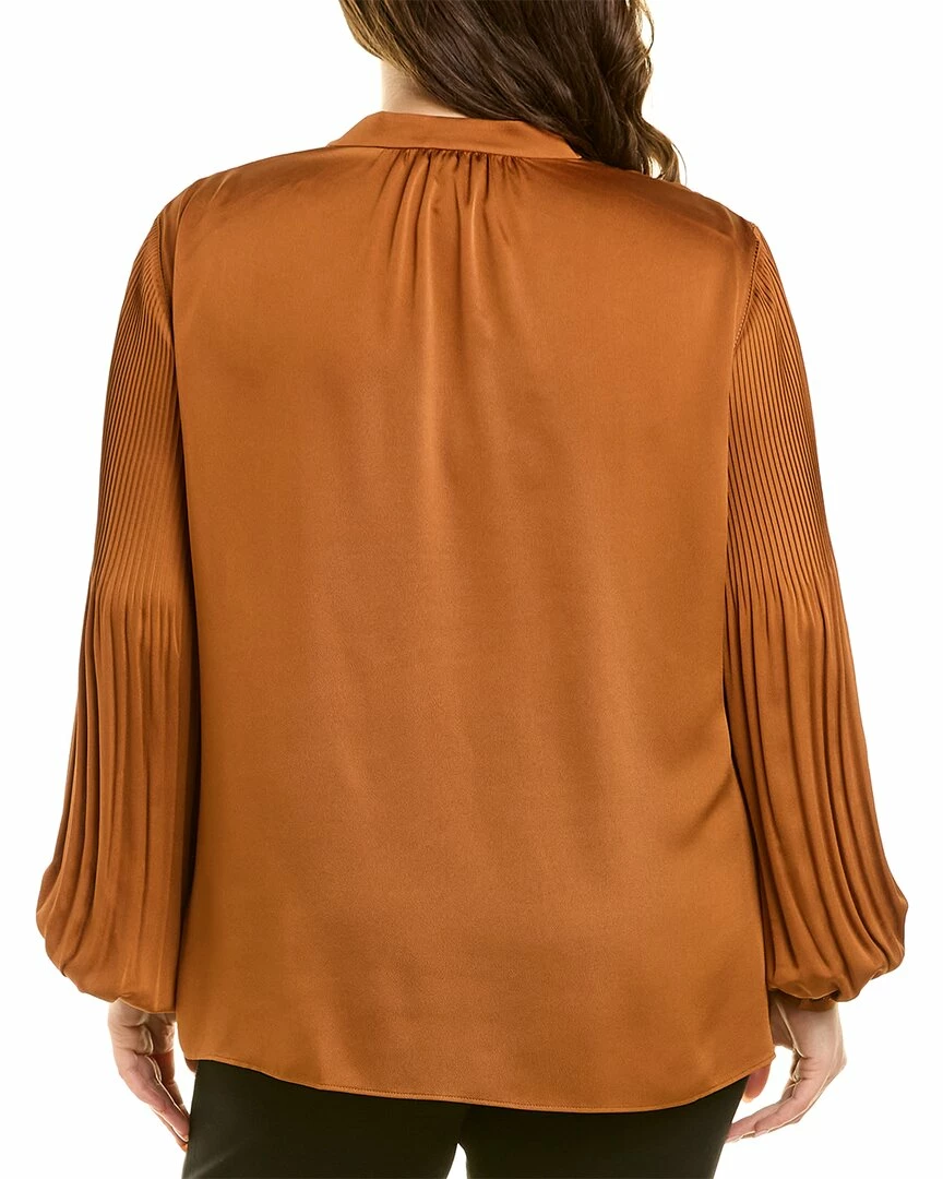 Lafayette 148 New York Plus Layla Blouse Women Tops - Image 2