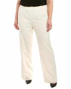 Lafayette 148 New York Plus Studio Silk-Blend Pant Women Pants