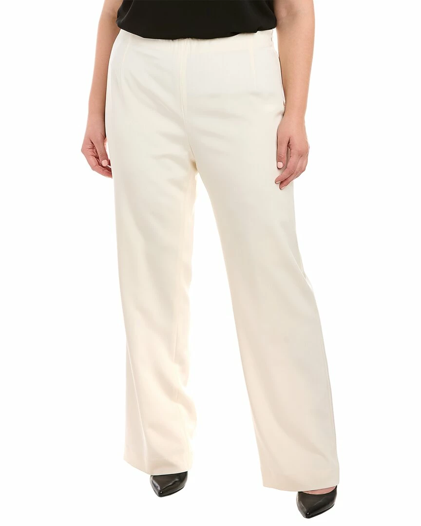Lafayette 148 New York Plus Studio Silk-Blend Pant Women Pants