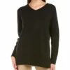 Lafayette 148 New York Wool V-Neck Sweater Women Sweaters & Knits