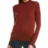 Lafayette 148 New York Ruffle Trim Wool & Silk-Blend Sweater Women Sweaters & Knits