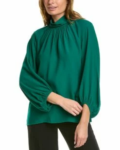 Lafayette 148 New York Blaire Blouse Women Tops