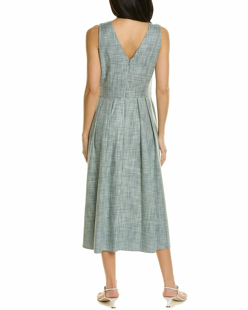 Lafayette 148 New York Meriden Wool & Silk-Blend A-Line Dress Women Dresses - Image 2
