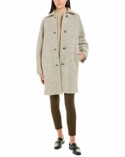 Lafayette 148 New York Wool & Cashmere-Blend Colton Coat Women Outerwear
