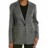 Lafayette 148 New York Arlo Wool-Blend Blazer Women Suits & Separates