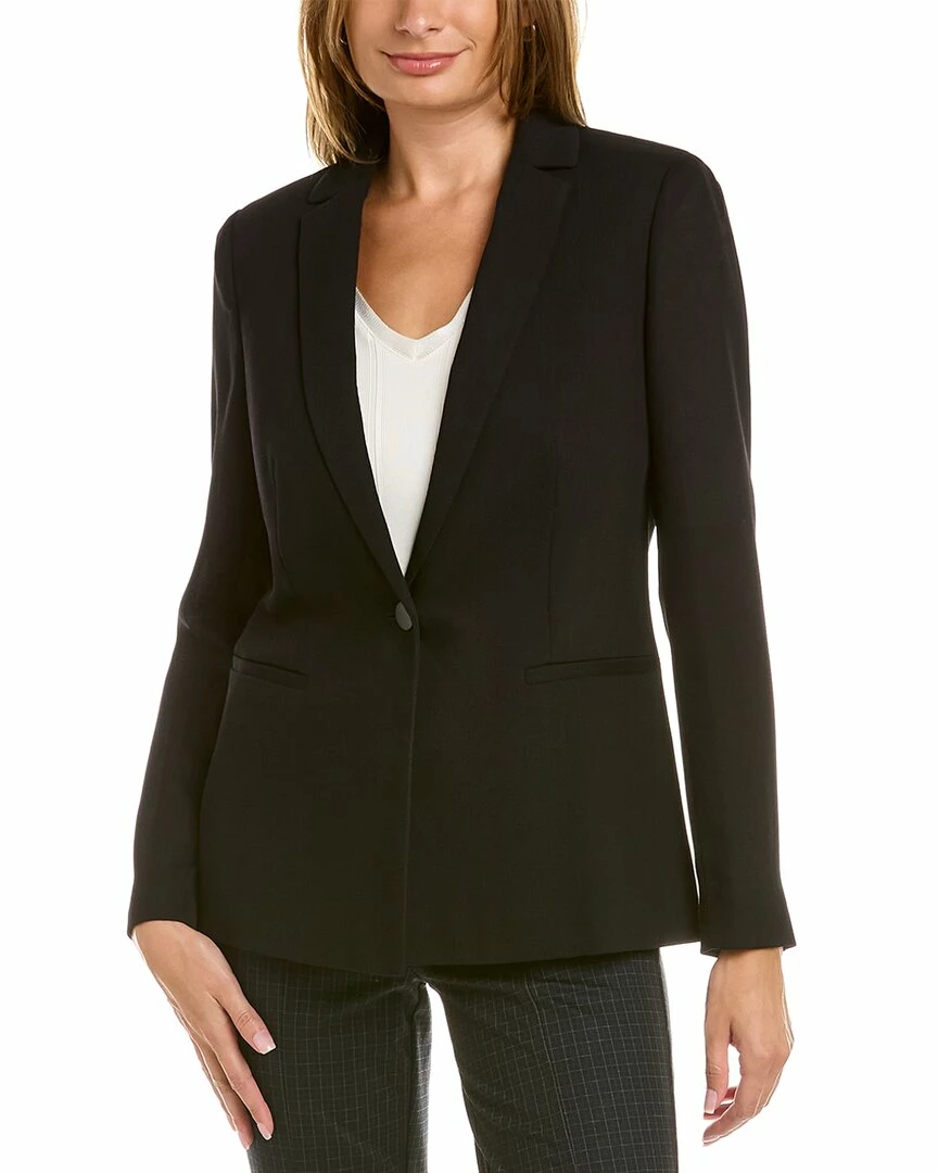 Lafayette 148 New York Samson Wool-Blend Blazer Women Suits & Separates - Image 3