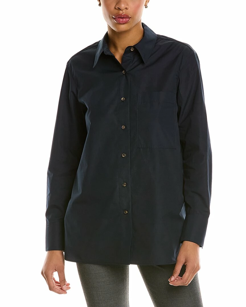Lafayette 148 New York Greys Shirt Women Tops