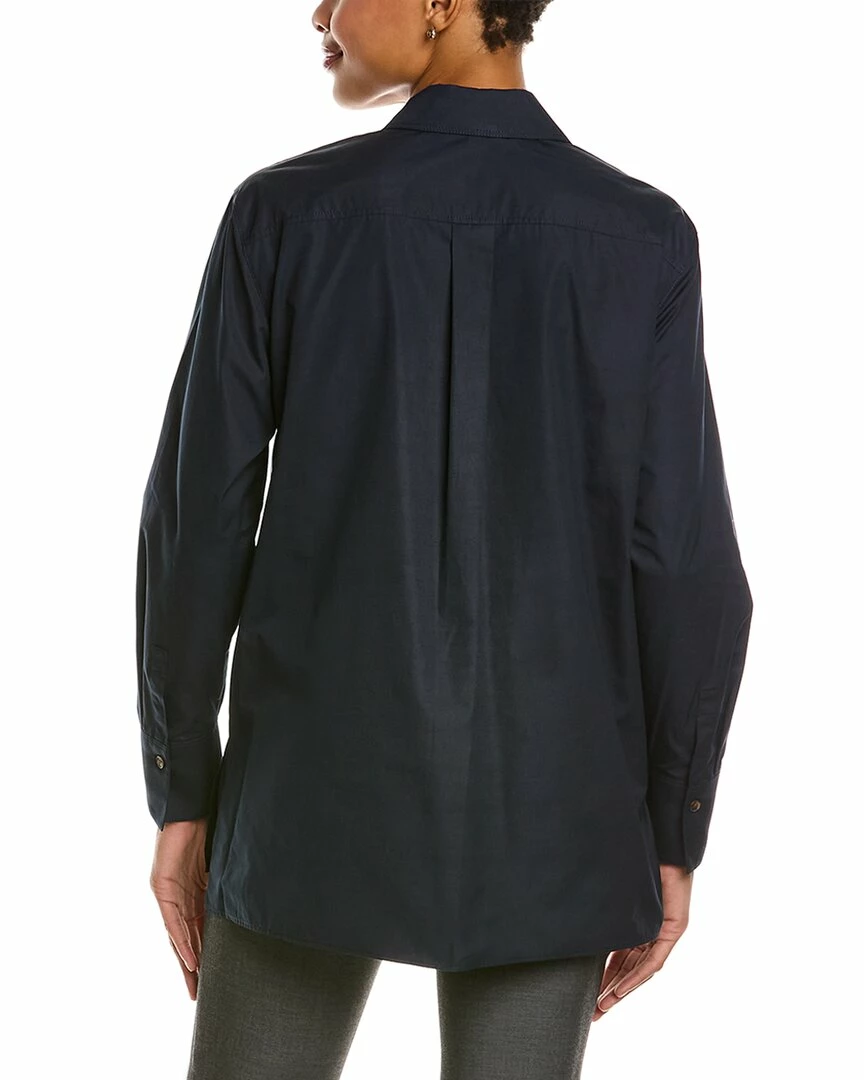 Lafayette 148 New York Greys Shirt Women Tops - Image 2