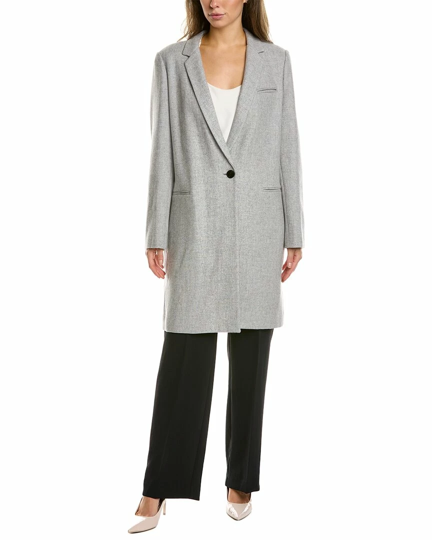 Lafayette 148 New York Marabela Wool-Blend Coat Women Outerwear - Image 3