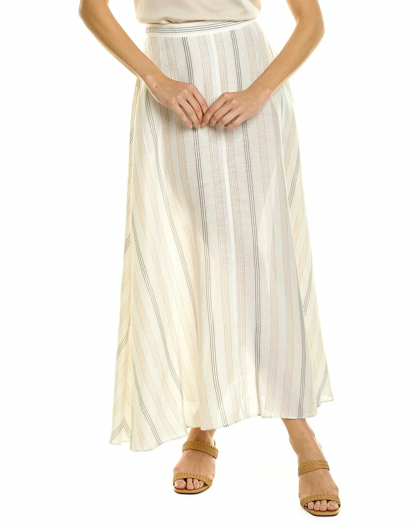Lafayette 148 New York Ambria Linen-Blend Circle Skirt Women Skirts