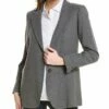 Lafayette 148 New York William Wool-Blend Blazer Women Suits & Separates