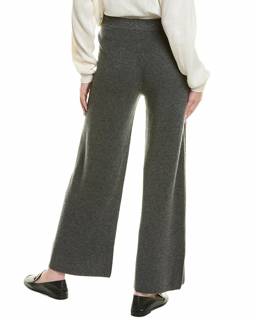 Lafayette 148 New York Mixed Rib Cashmere Pant Women Pants - Image 2