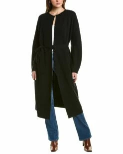 Lafayette 148 New York Dolman Sleeve Cashmere & Silk-Blend Cardigan Women Outerwear