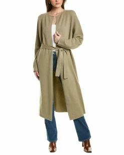 Lafayette 148 New York Dolman Sleeve Cashmere & Silk-Blend Cardigan Women Outerwear