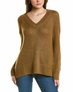 Lafayette 148 New York Raglan Alpaca & Silk-Blend Sweater Women Sweaters & Knits