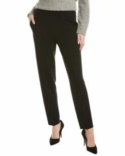 Lafayette 148 New York Tapered Wool-Blend Pant Women Pants