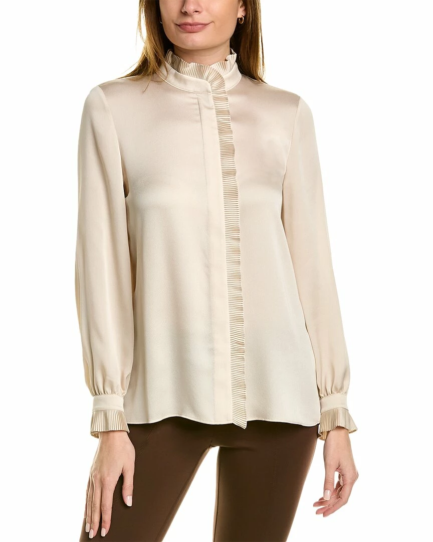 Lafayette 148 New York Gemma Blouse Women Tops