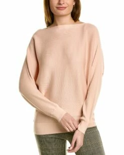 Lafayette 148 New York Ribbed Asymmetric Silk-Blend Sweater Women Sweaters & Knits
