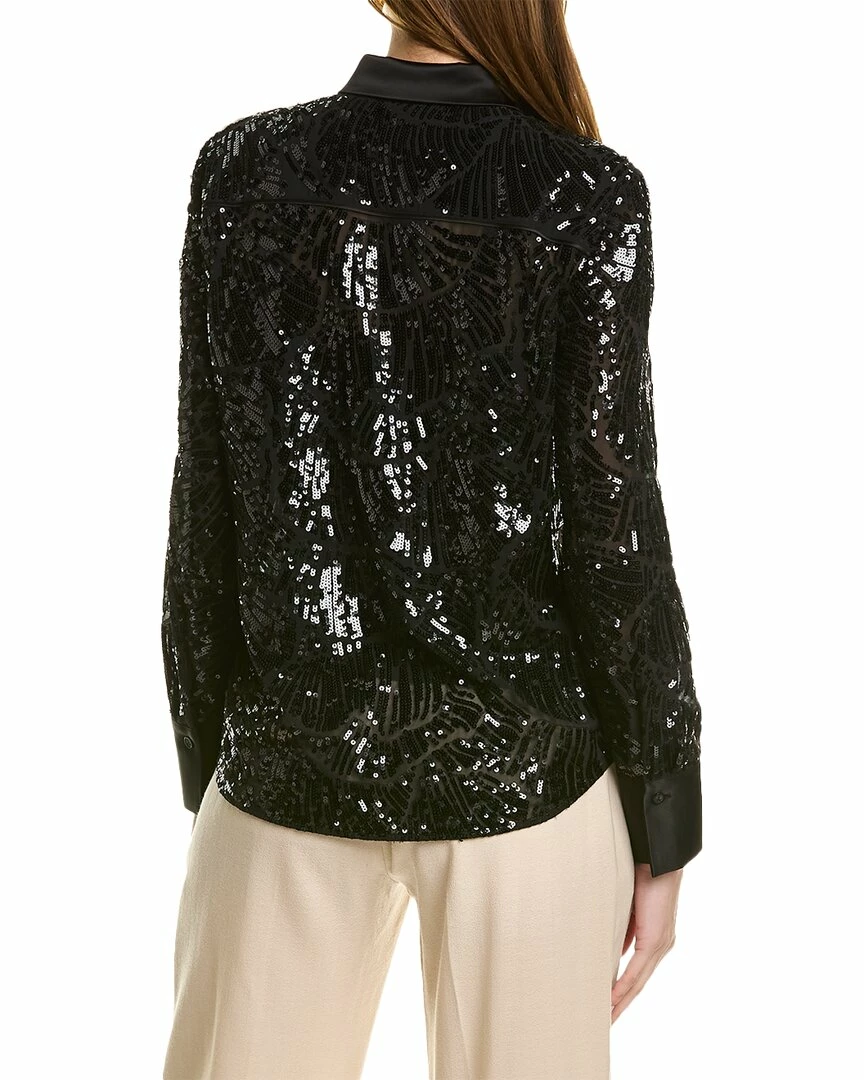 Lafayette 148 New York Scottie Blouse Women Tops - Image 2