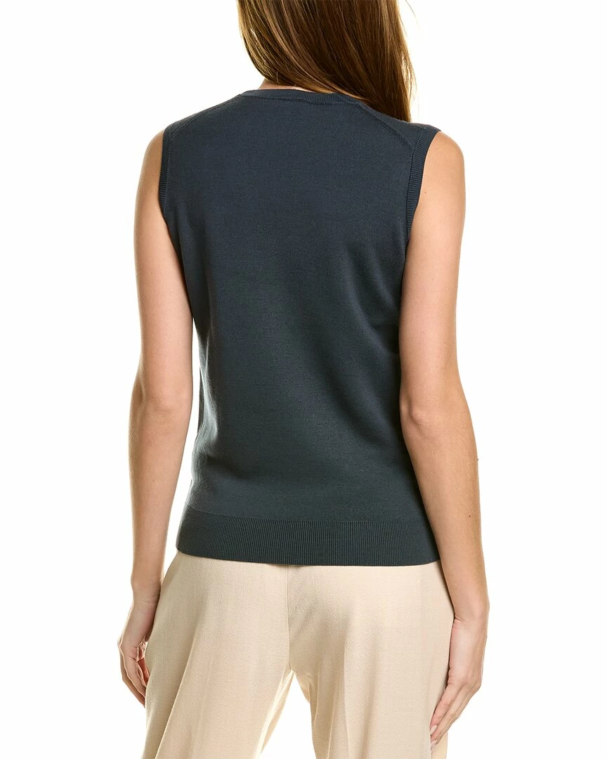 Lafayette 148 New York Double Knit Wool-Blend Sweater Women Sweaters & Knits - Image 2