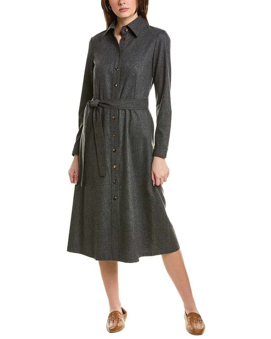 Lafayette 148 New York Adair Wool-Blend Dress Women Dresses