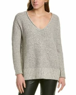 Lafayette 148 New York V-Neck Sweater Women Sweaters & Knits