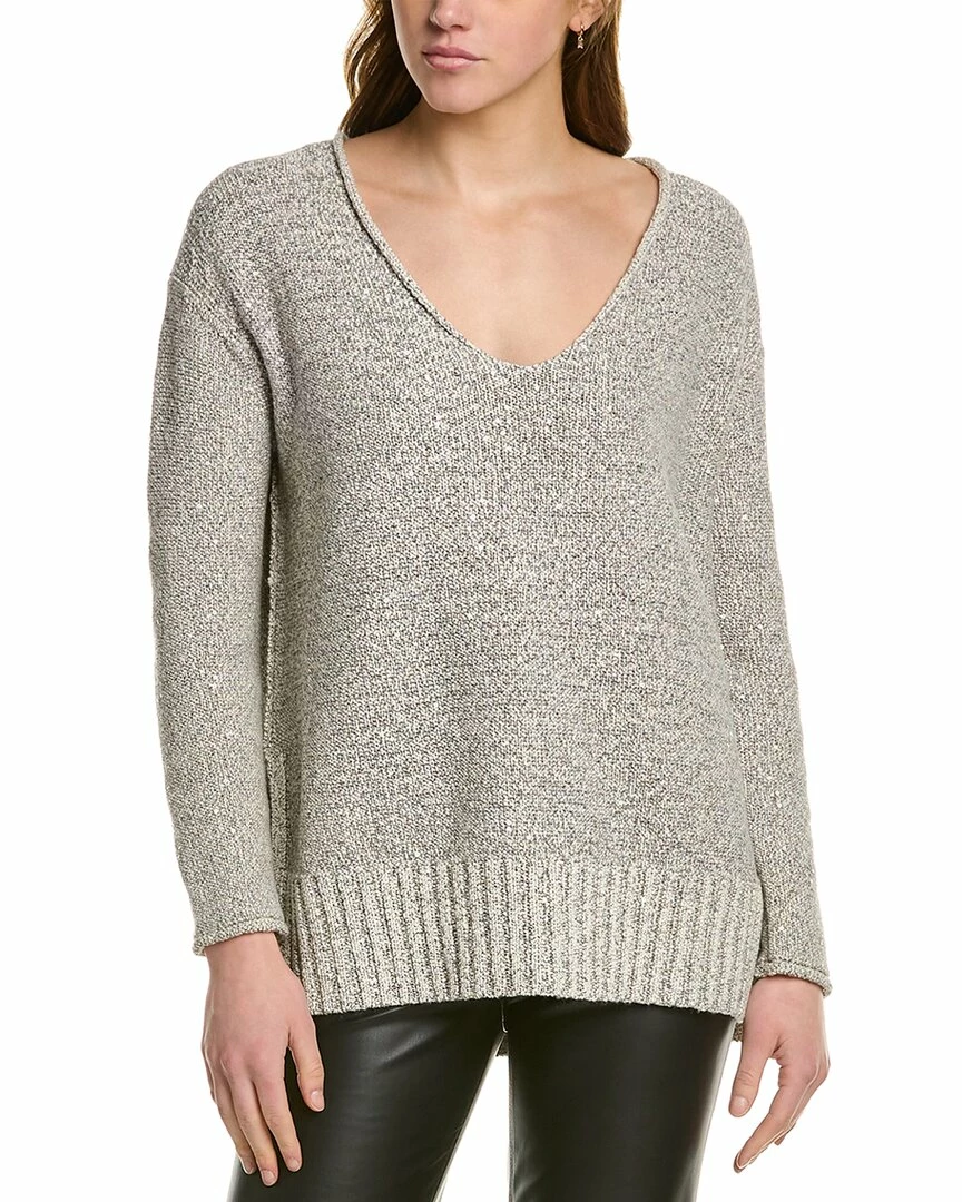 Lafayette 148 New York V-Neck Sweater Women Sweaters & Knits