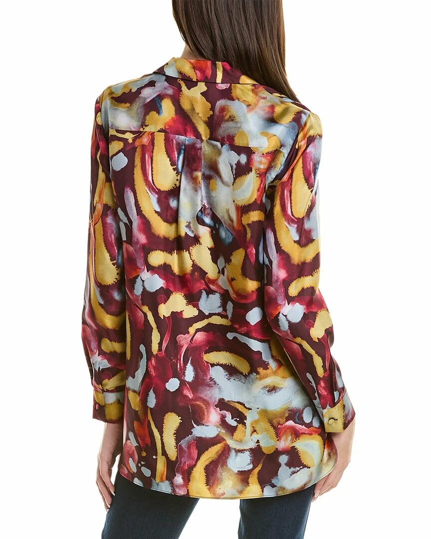 Lafayette 148 New York Jones Silk Blouse Women Tops - Image 2