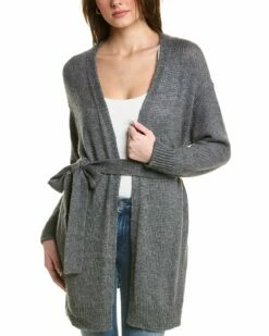 Lafayette 148 New York Belted Alpaca & Silk-Blend Cardigan Women Sweaters & Knits