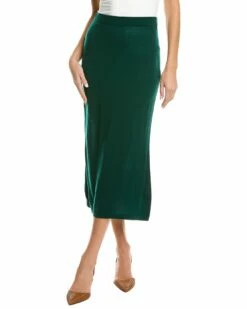 Lafayette 148 New York Responsible Fine Gauge Wool Midi Skirt Women Skirts