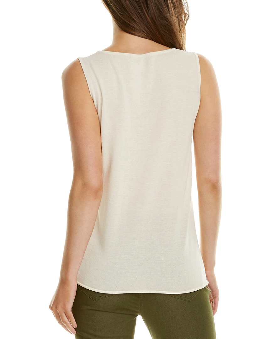 Lafayette 148 New York Scoop Tank Women Tops - Image 2